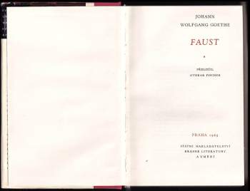 Johann Wolfgang von Goethe: Faust
