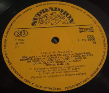 Felix Slováček: Felix Slováček