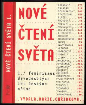 Feminismus devadesátých let českýma očima