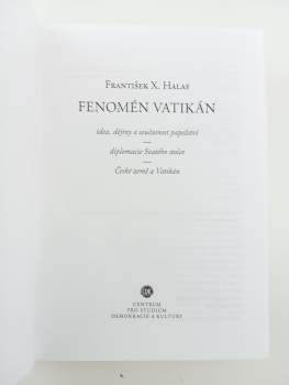 František X Halas: Fenomén Vatikán