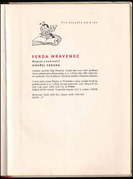 Ondřej Sekora: Ferda Mravenec