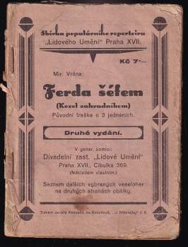 Miroslav Vrána: Ferda šéfem