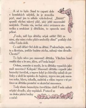 Ondřej Sekora: Ferda v mraveništi