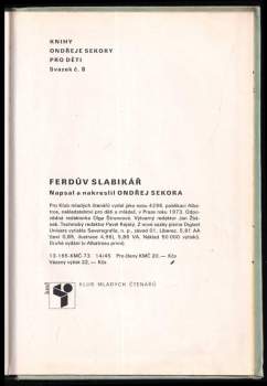 Ondřej Sekora: Ferdův slabikář