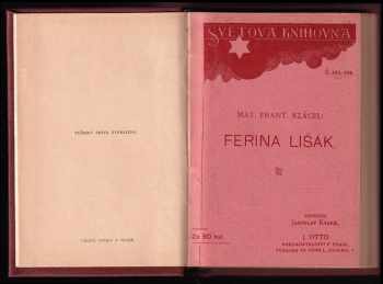 František Matouš Klácel: Ferina Lišák