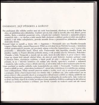 Bohumír Mráz: Fernand Léger