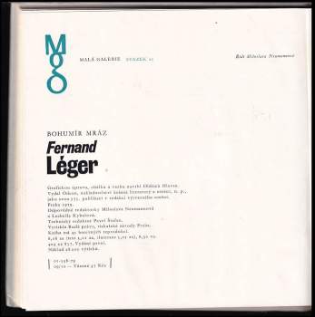 Bohumír Mráz: Fernand Léger