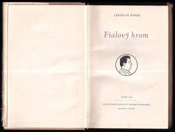 Jaroslav Hašek: Fialový hrom