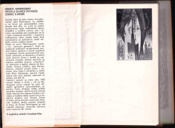 Ernest Hemingway: Stařec a moře - Fiesta (I slunce vychází)