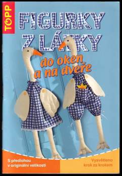 Figurky z látky do oken a na dveře