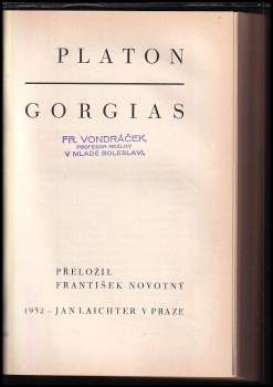 Platón: Filebos