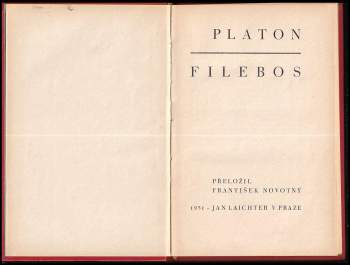 Platón: Filebos