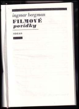 Ingmar Bergman: Filmové povídky