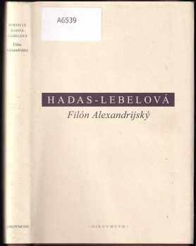 Mireille Hadas-Lebel: Filón Alexandrijský