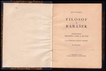 Jan Petrus: Filosof a rarášek