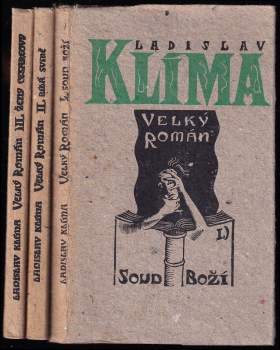 Filosofa Ladislava Klímy tzv. Velký román