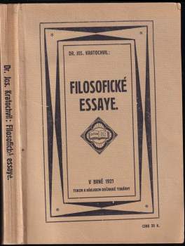 Filosofické essaye