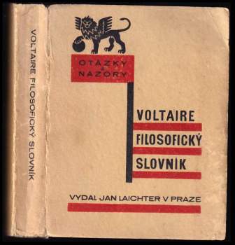 Filosofický slovník, čili, Rozum podle abecedy