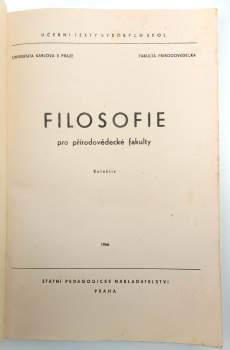 František Čížek: Filosofie