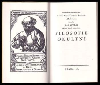 Paracelsus: Filosofie okultní