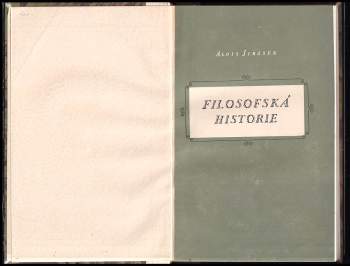 Alois Jirásek: Filosofská historie