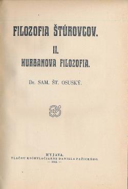 Filozofia Štúrovcov