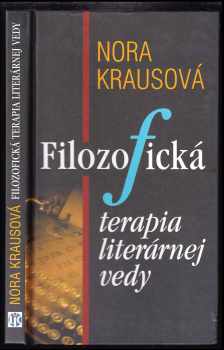 Filozofická terapia literárnej vedy