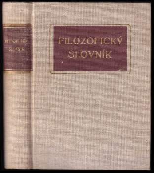 Filozofický slovník