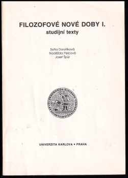 Filozofové nové doby