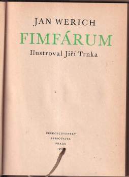 Jan Werich: Fimfárum