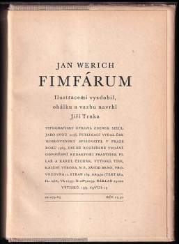 Jan Werich: Fimfárum