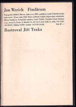 Jan Werich: Fimfárum