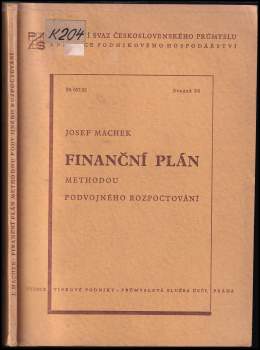 Finanční plán methodou podvojného rozpočtování