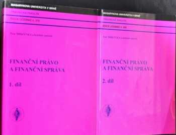 Petr Mrkývka: Finanční právo a finanční správa