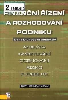 Finanční řízení a rozhodování podniku
