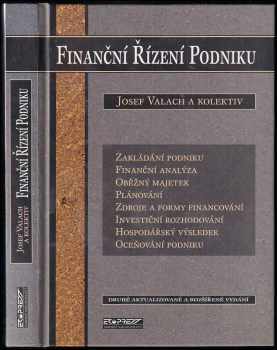 Josef Valach: Finanční řízení podniku