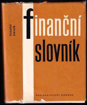 Finanční slovník
