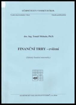 Finanční trhy - cvičení