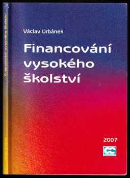 Václav Urbánek: Financování vysokého školství