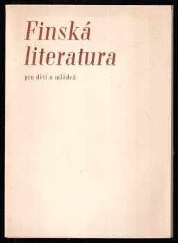 Finská literatura pro děti a mládež