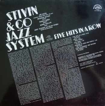 Jiří Stivín & Co. Jazz System: Five Hits In A Row (88/1)