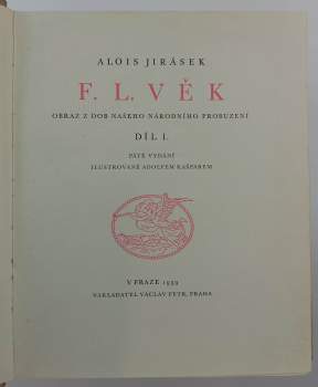 Alois Jirásek: F.L. Věk 1 - 5 - KOMPLET