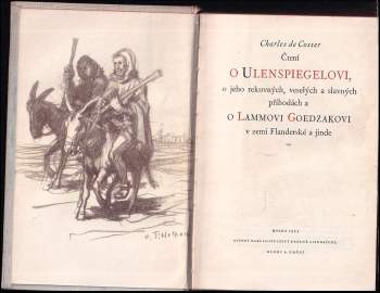 Charles Théodore Henri De Coster: Flandrské legendy ; Svatební cesta