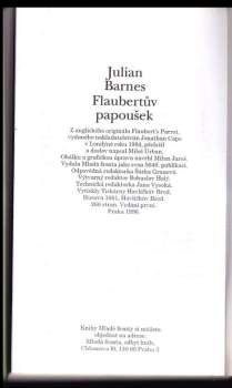 Julian Barnes: Flaubertův papoušek