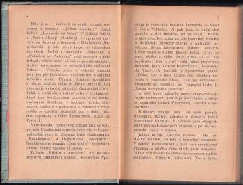 Dmitrij Sergejevič Merežkovskij: Florencké novely