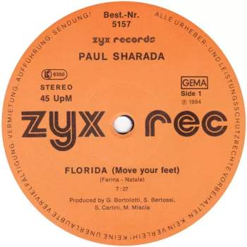 Paul Sharada: Florida (Move Your Feet)