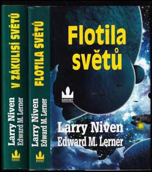 KOMPLET Larry Niven 2X Flotila světů + V zákulisí světů