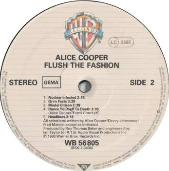 Alice Cooper: Flush The Fashion