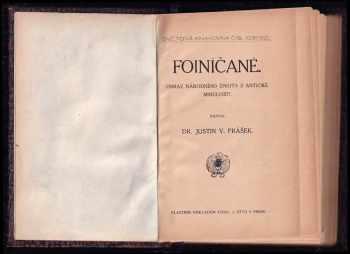 Justin Václav Prášek: Foiníčané