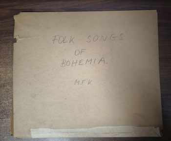 Dorothy Cooper: Folk songs of Bohemia